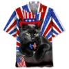 Black Cat Hawaiian Shirt HWBN2762424 - Beltina