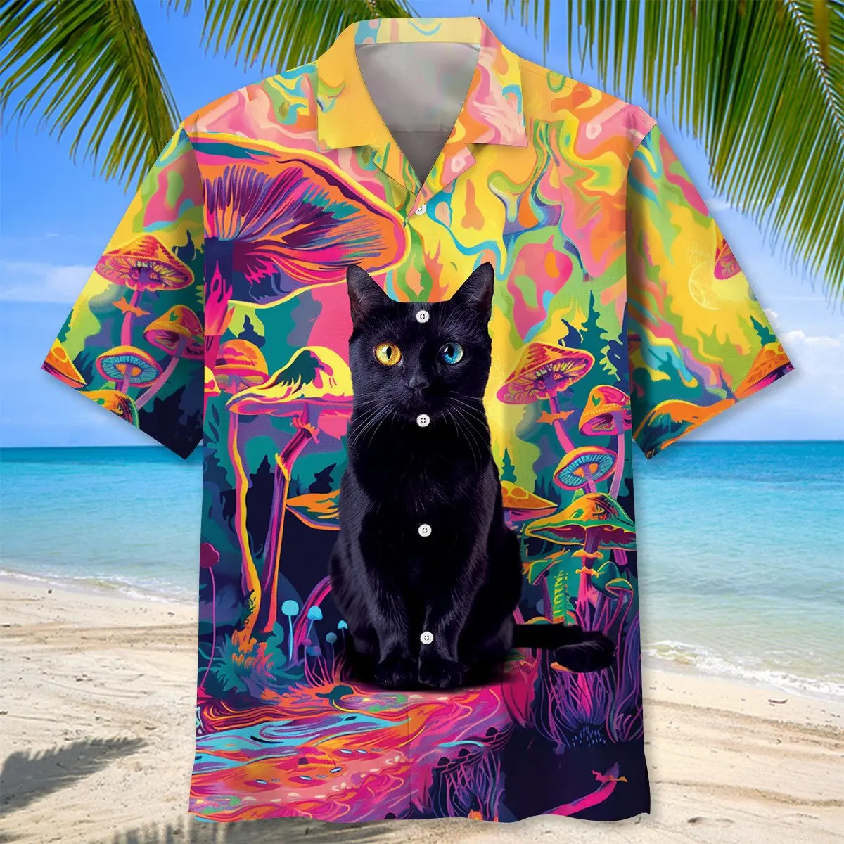 black-cat-hippie-mushroom-hawaiian-shirt-2