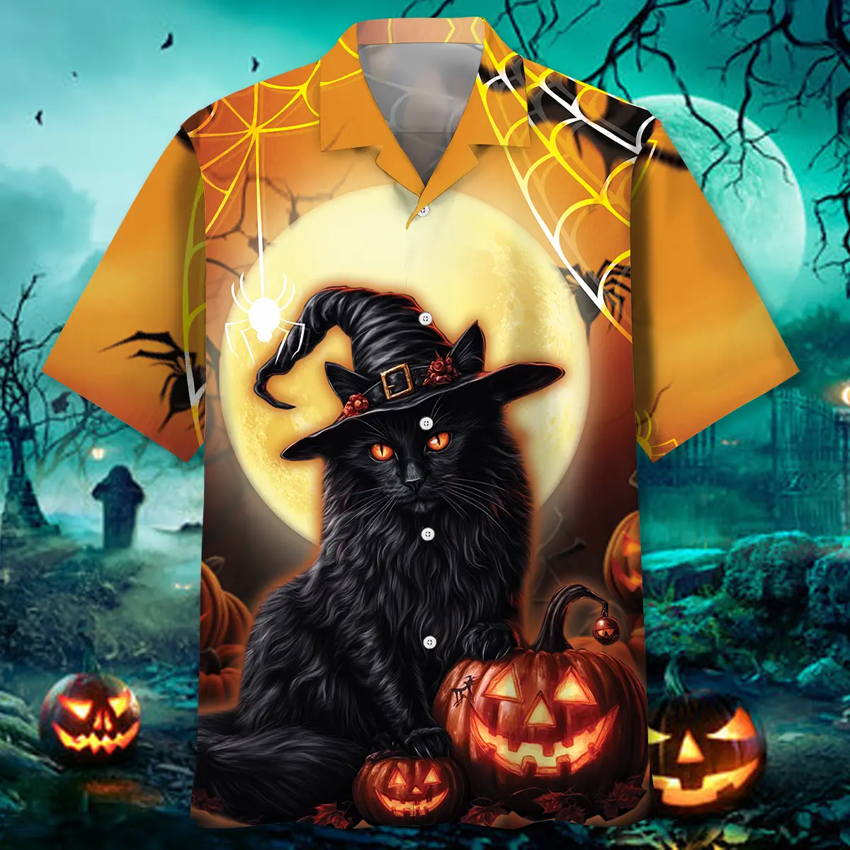 black-cat-pumpkin-halloween-hawaiian-shirt-2