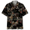 Black Cat Skeleton Hawaiian Shirt HWBN2763254 - Beltina