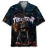 Black Cat Trick Or Treat Hawaiian Shirt HWBN2764646 - Beltina