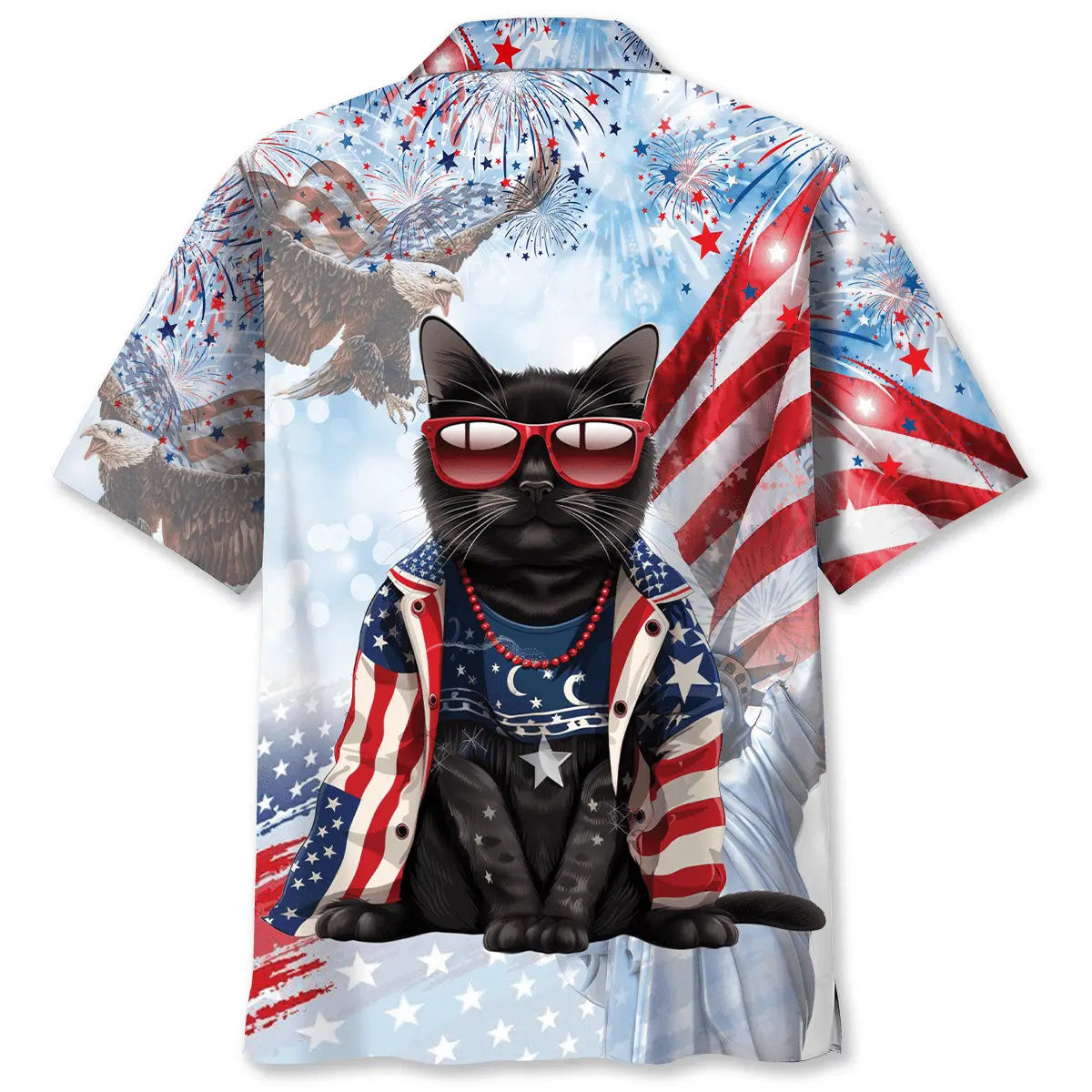 black-cat-usa-hawaiian-shirt-2