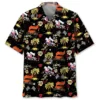 Black Dirt Track Racing Sprint Car Hawaiian Shirt HWBN2763605 - Beltina
