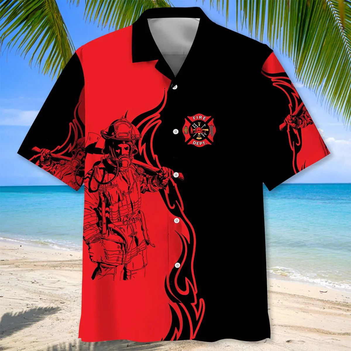 black-red-firefighter-hawaiian-shirt-1