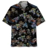 Black Tropical Dirt Bike Racing Hawaiian Shirt HWBN2763431 - Beltina