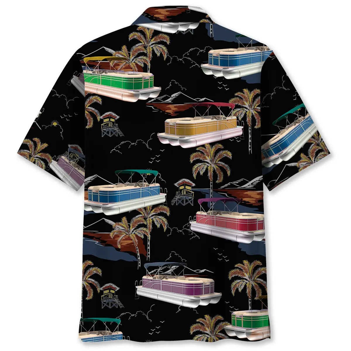 black-tropical-palm-tree-pontoon-hawaiian-shirt-2