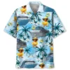 Blue Cruise Duck Hawaiian Shirt HWBN2763627 - Beltina