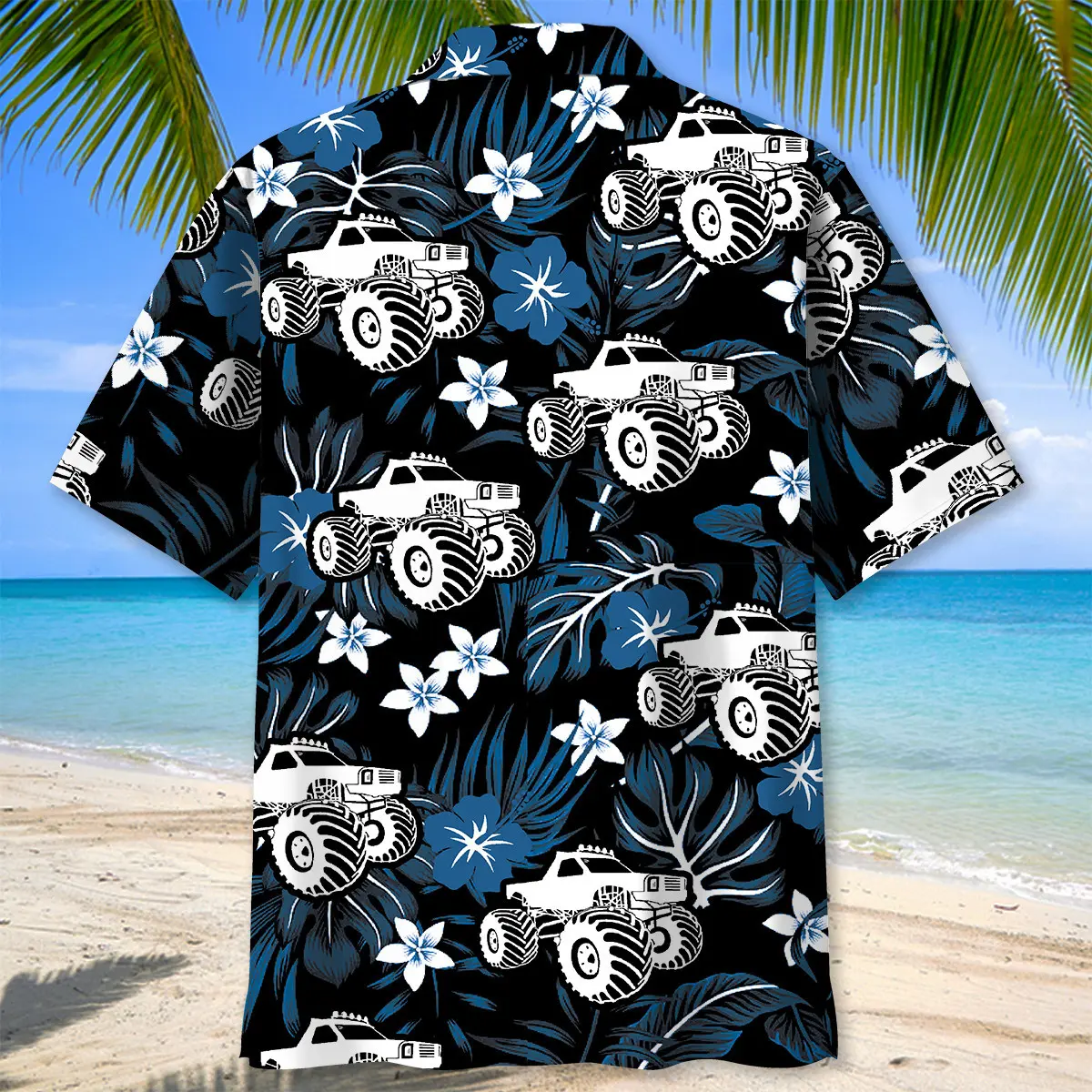 blue-monster-truck-hawaiian-shirt-3