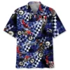Blue Racing Dirt Bike Hawaiian Shirt HWBN2764028 - Beltina