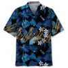 Blue Trombone Tropical Hawaiian Shirt HWBN2763941 - Beltina