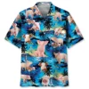 Blue Tropical Pig Hawaiian Shirt HWBN2762969 - Beltina