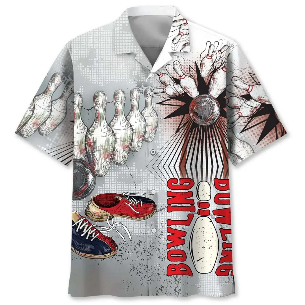 Bowling Vintage Hawaiian Shirt HWBN2763044 - Beltina