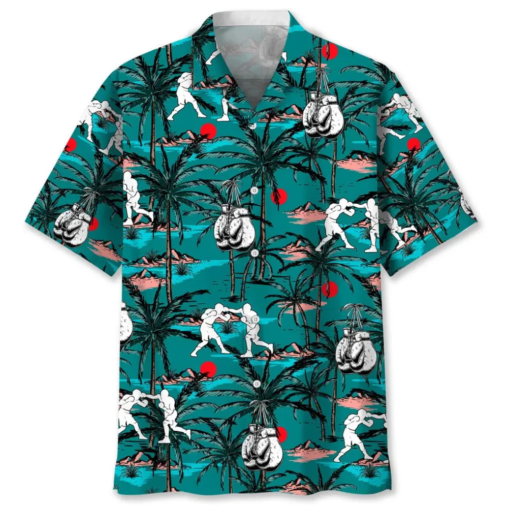 Boxing Vintage Hawaiian Shirt HWBN2762408 - Beltina