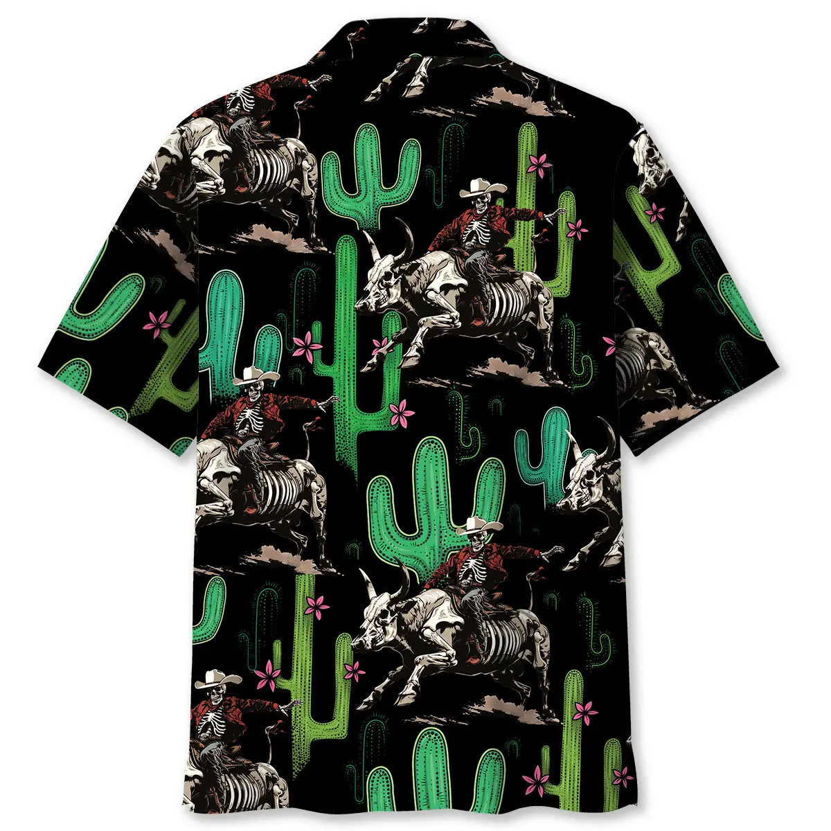 cactus-cowboy-riding-bull-hawaiian-shirt-2