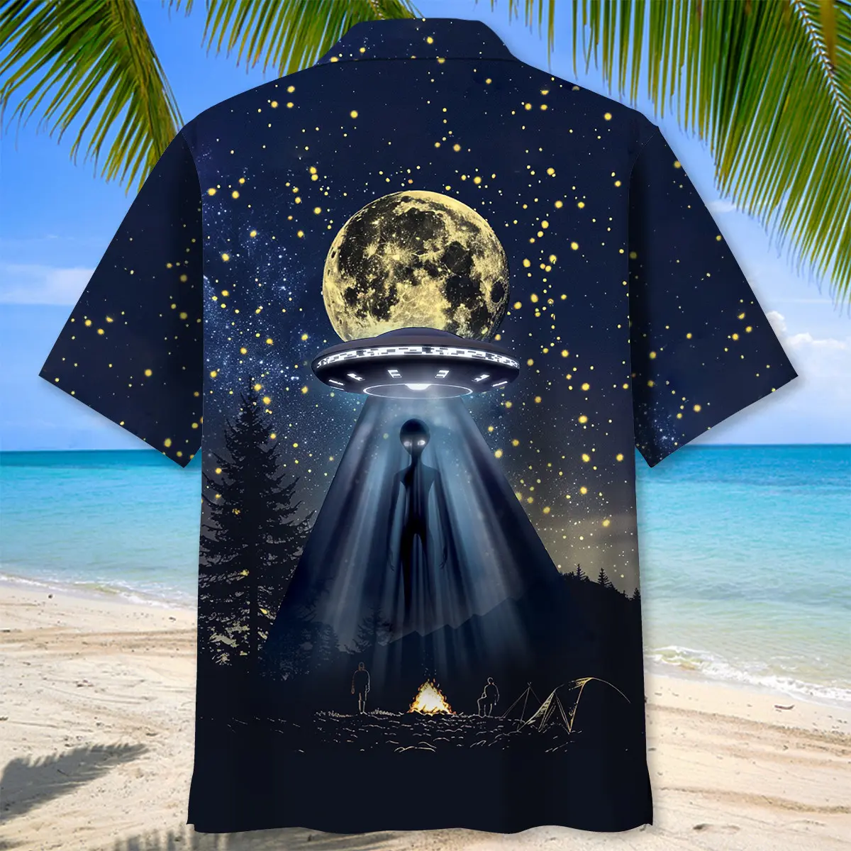 camping-alien-at-campsite-hawaiian-shirt-3