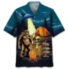 Camping Alien Bigfoot Area 51 Hawaiian Shirt HWBN2763950 - Beltina