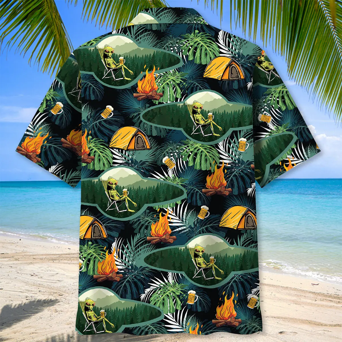camping-alien-chillin-beer-hawaiian-shirt-3