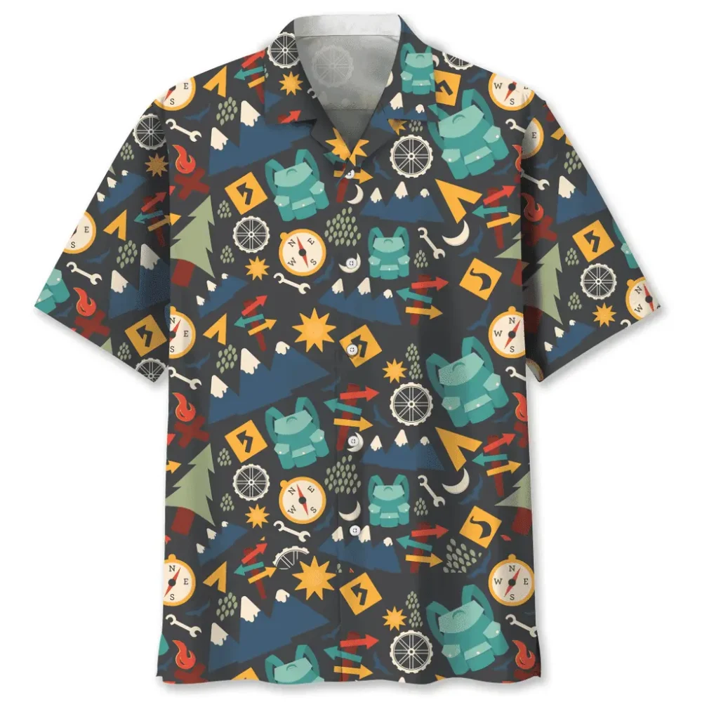 Camping Discover Hawaiian Shirt HWBN2762415 - Beltina