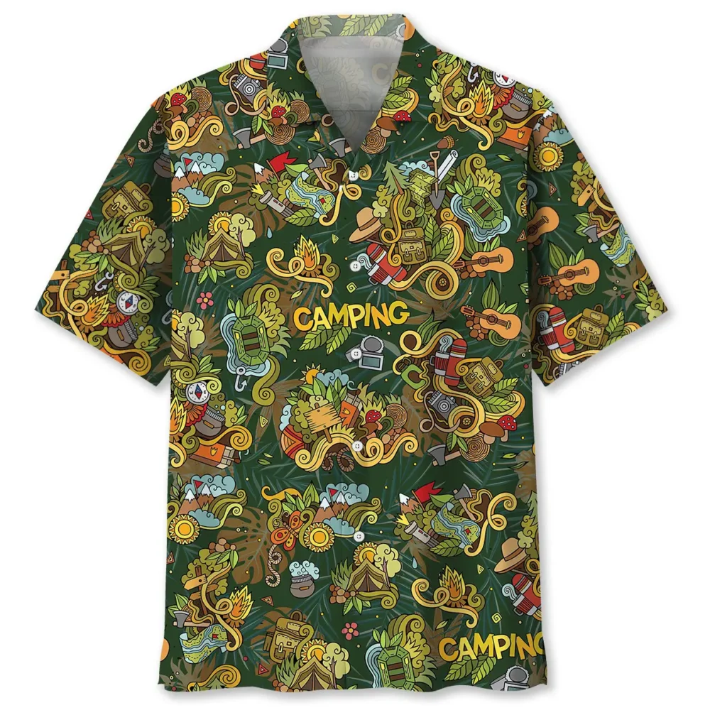 Camping Gear Hawaiian Shirt HWBN2762838 - Beltina