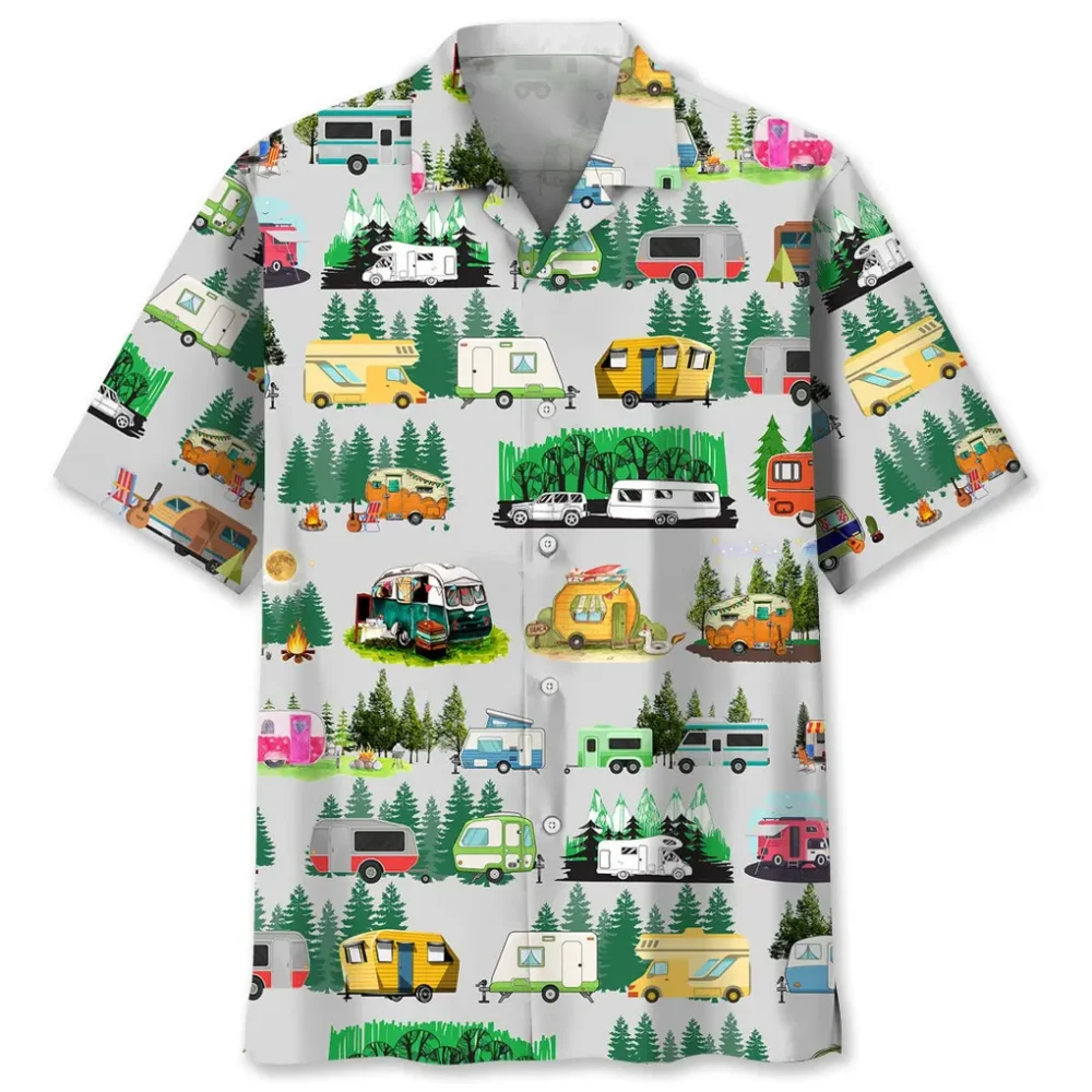 Camping Lovers Hawaiian Shirt HWBN2762417 - Beltina