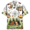 Camping Tent Compass Hawaiian Shirt HWBN2763782 - Beltina