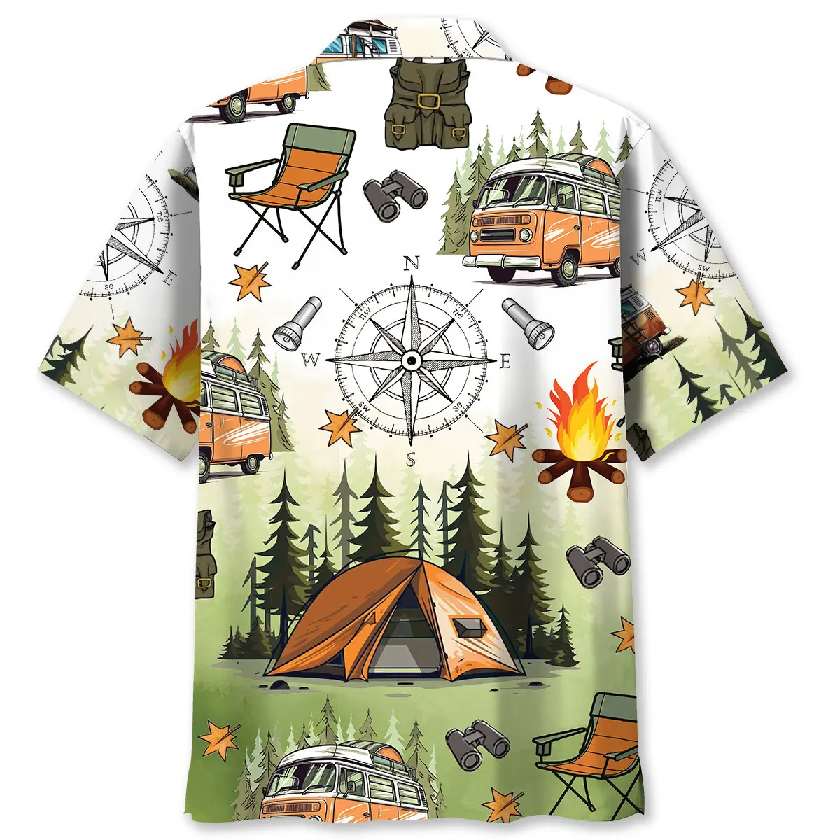 camping-tent-compass-hawaiian-shirt-2