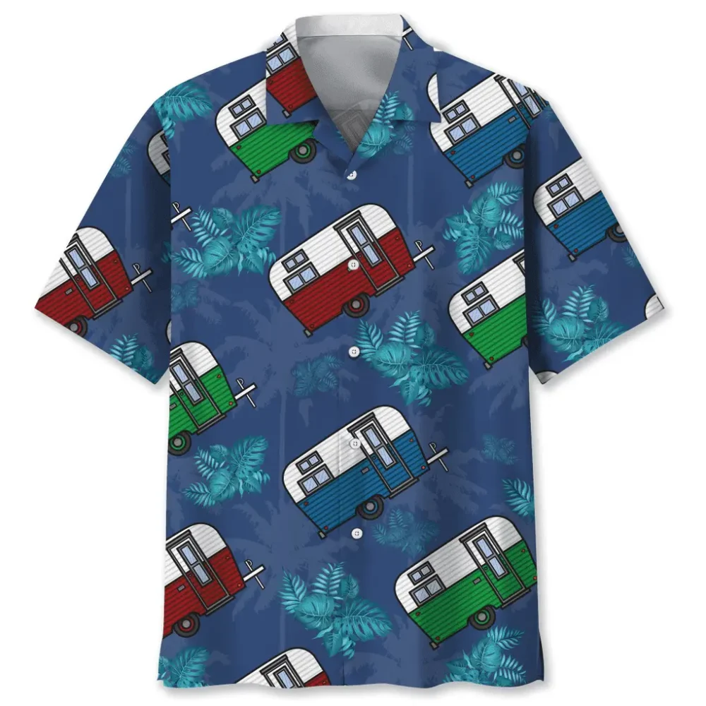 Camping Tropical Hawaiian Shirt HWBN2762418 - Beltina