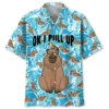 Capybara Pull Up Hawaiian Shirt HWBN2762937 - Beltina
