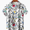 Cartoon Animal Puppy Summer Beach Casual Hawaiian Shirt HWBN2765305 - Beltina