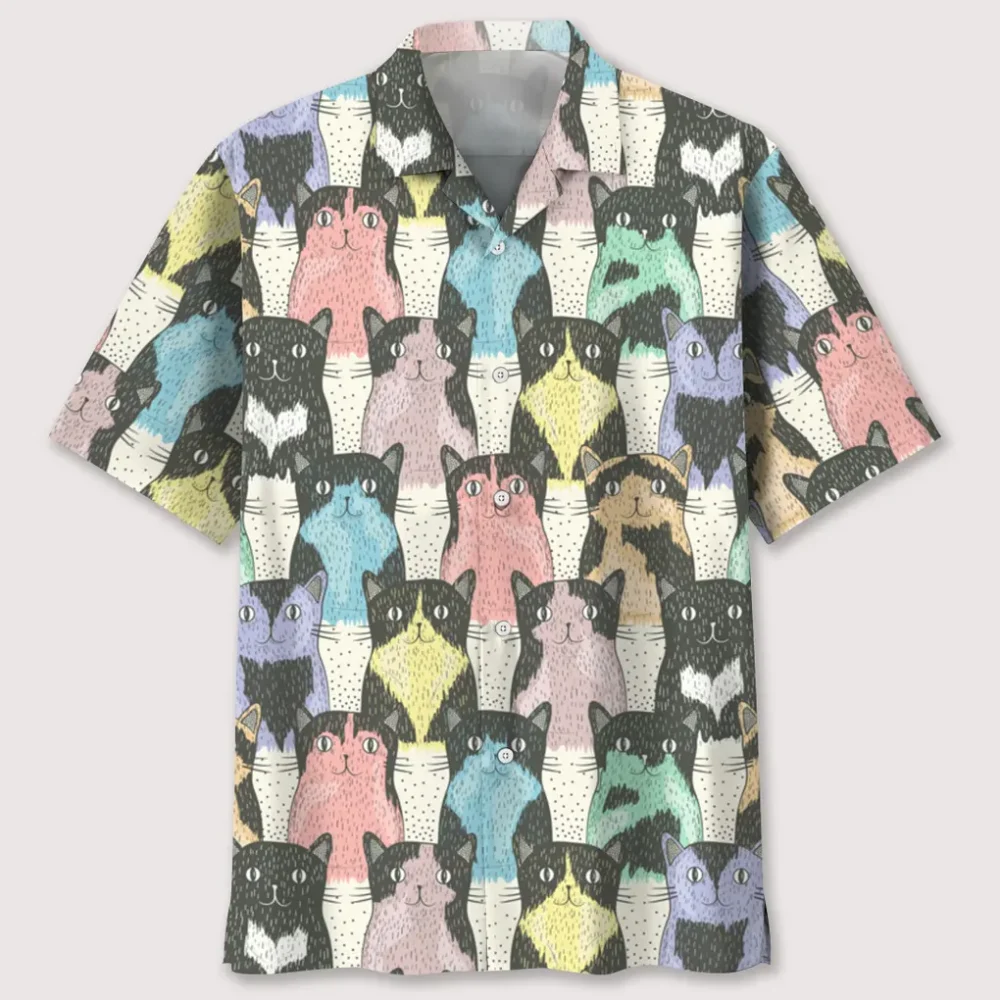 Cats Cute Hawaiian Shirt HWBN2762430 - Beltina