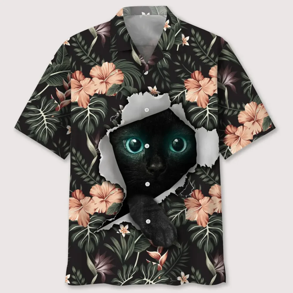 Cats Tropical Hawaiian Shirt HWBN2762429 - Beltina