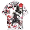 Cherry Blossom Samurai Hawaiian Shirt HWBN2763478 - Beltina