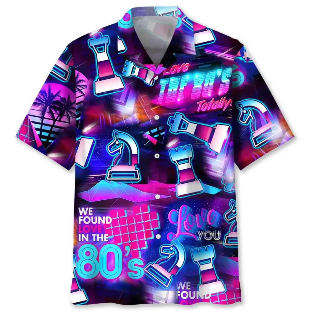 Chess 80S Hawaiian Shirt HWBN2762089 - Beltina