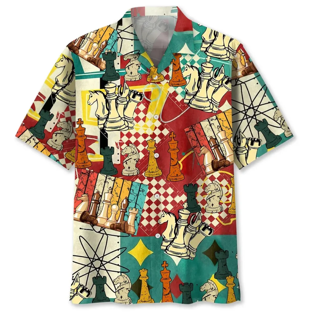 Chess Color Vintage Hawaiian Shirt HWBN2762087 - Beltina