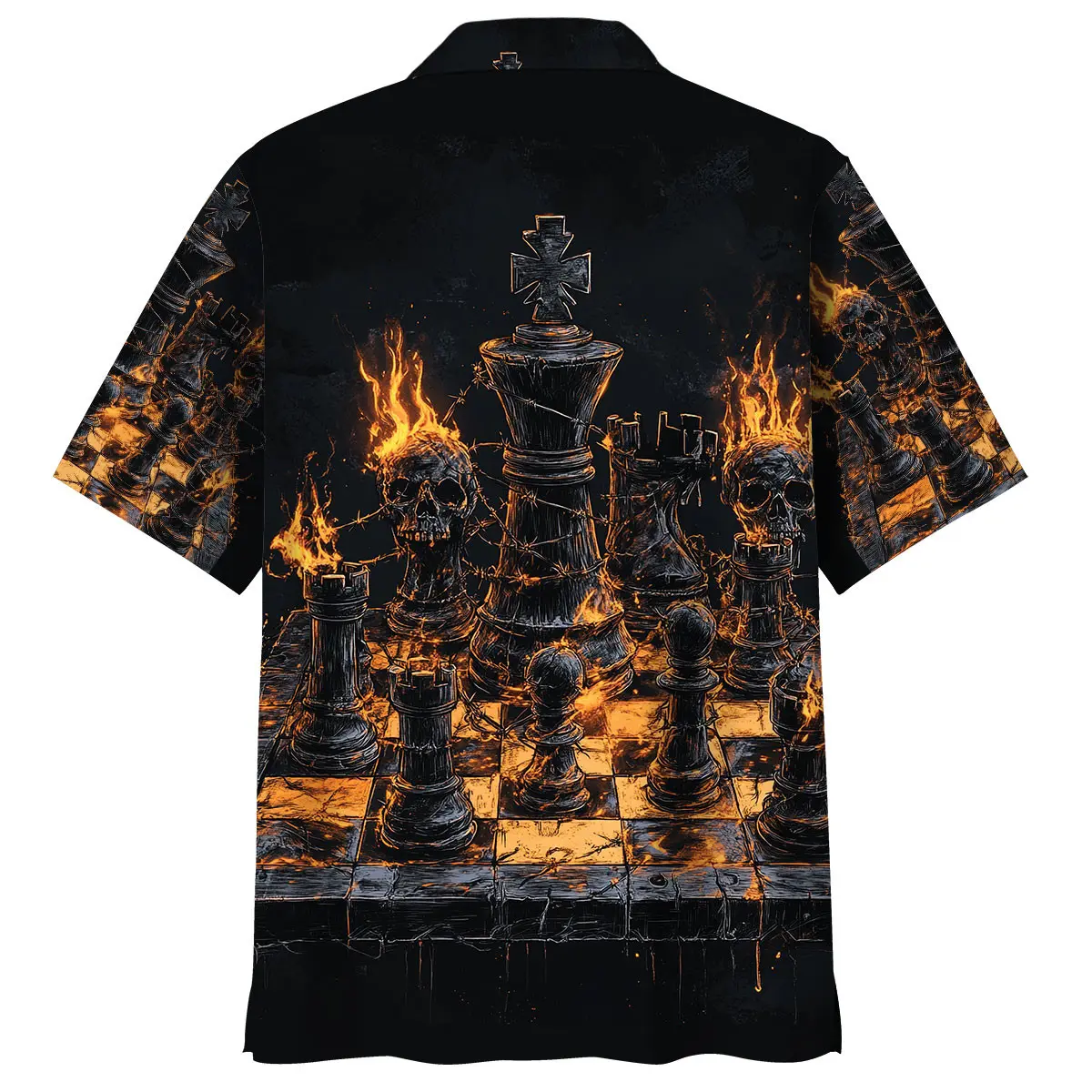 chess-flames-gothic-hawaiian-shirt-2