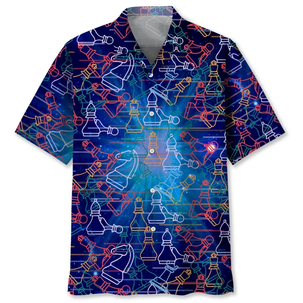 Chess Space Color Hawaiian Shirt HWBN2762090 - Beltina