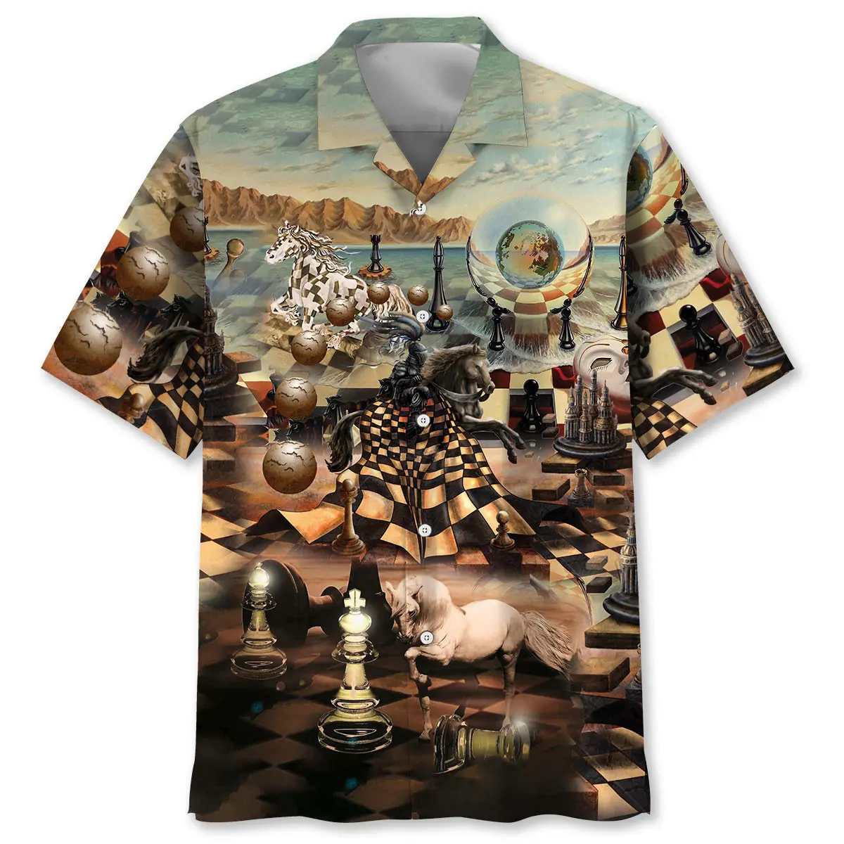 chess-the-power-of-knight-hawaiian-shirt