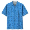 Chihuahua Blue Tropical Hawaiian Shirt HWBN2762130 - Beltina