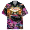 Classic Car Las Vegas Night Pocket Hawaiian Shirt HWBN2764594 - Beltina