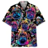 Coloful Pug Art Hawaiian Shirt HWBN2763001 - Beltina