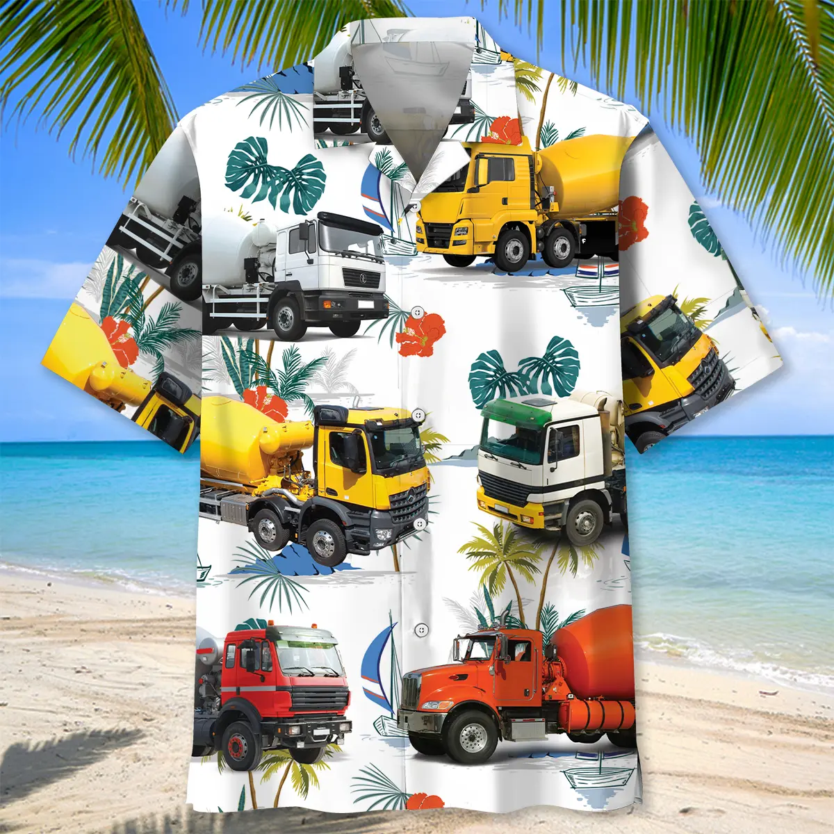 colorful-concrete-mixer-truck-hawaiian-shirt-1