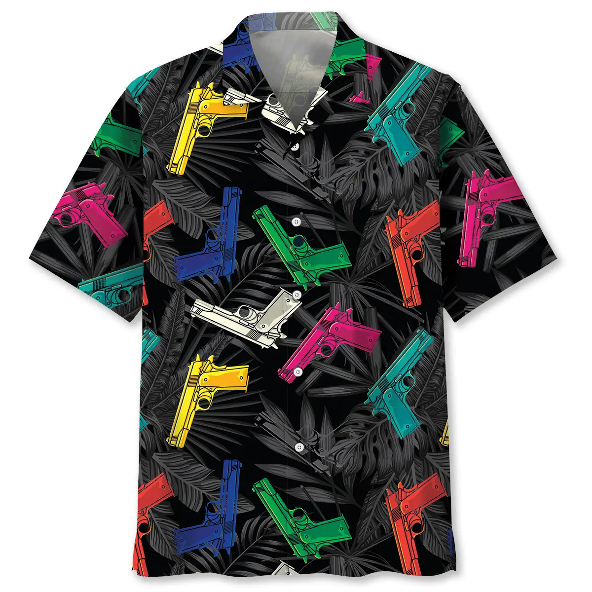 colorful-guns-hawaiian-shirt