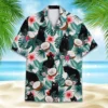 Tropical Black Cat Unisex Hawaiian Shirt Aloha Shirt HWBN2765675 - Beltina