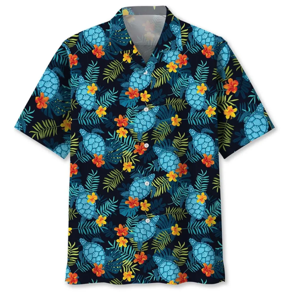 Colorful Turtle Tropical Hawaiian Shirt HWBN2762921 - Beltina