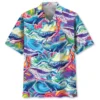 Colorful Whale Hawaiian Shirt HWBN2763133 - Beltina