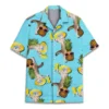 Pineapple Cat Funny Unisex Hawaiian Shirt Aloha Shirt HWBN2765702 - Beltina