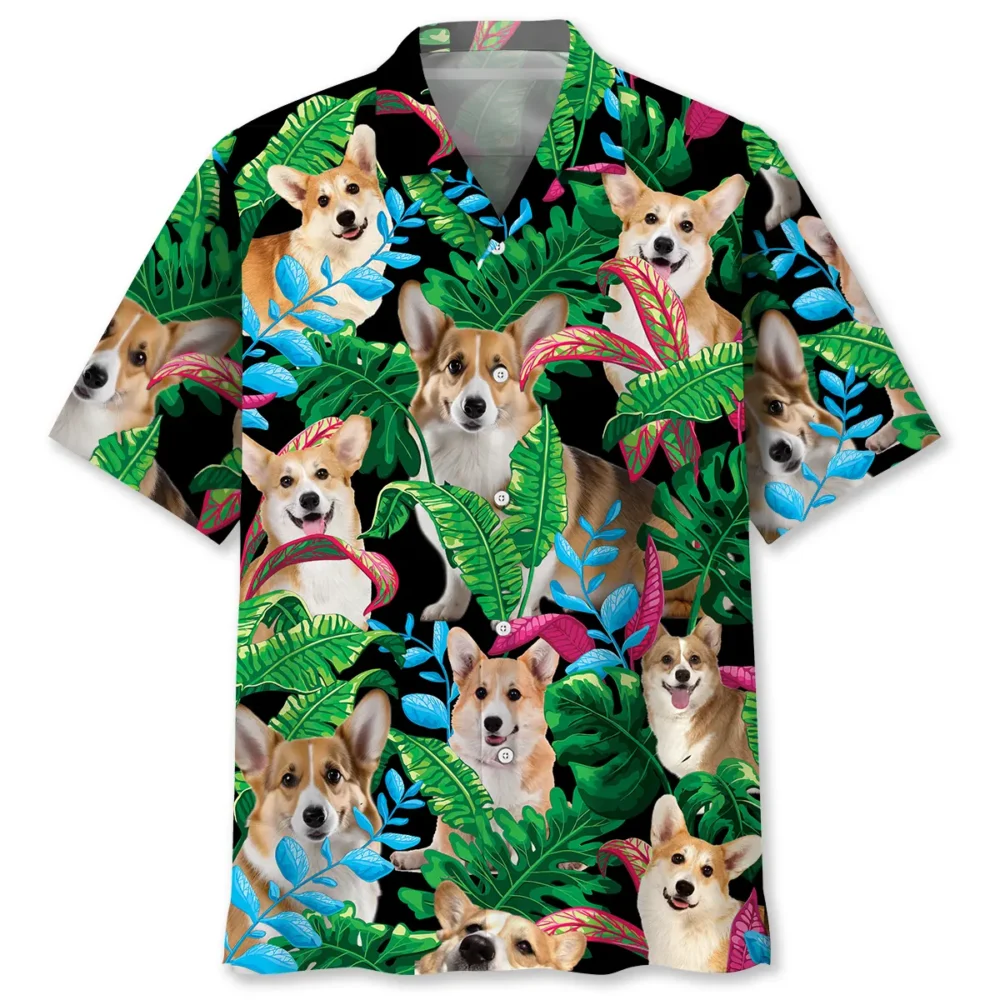 Corgi Tropical Hawaiian Shirt HWBN2763050 - Beltina
