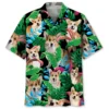 Corgi Tropical Hawaiian Shirt HWBN2763050 - Beltina