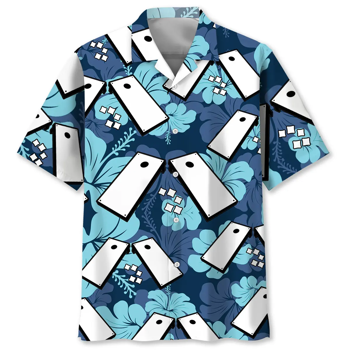 cornhole-hibiscus-hawaiian-shirt