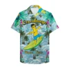 Cowabunga Simpsonalized Surfing Boy Unisex Hawaiian Shirt Aloha Shirt HWBN2765655 - Beltina